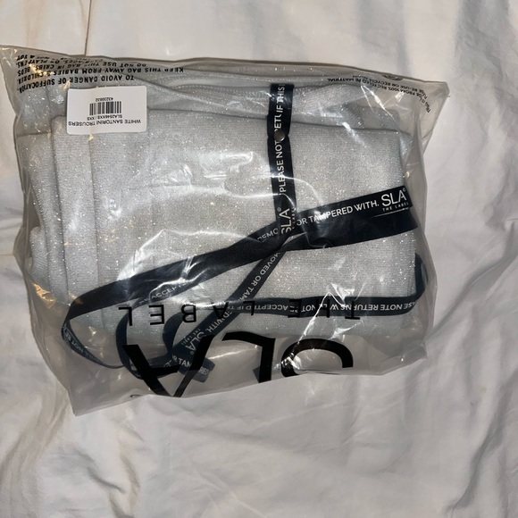 SLA THE LABEL Santorini pants in white - Picture 4 of 4